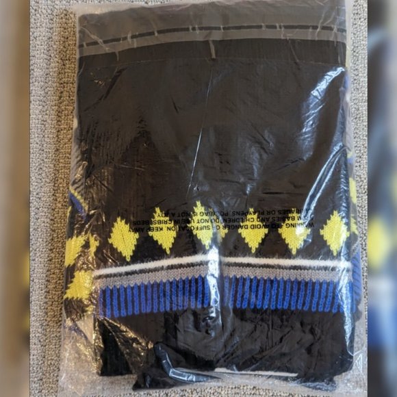 Fair Isle Mock-Neck Sweater - Picture 3 of 3